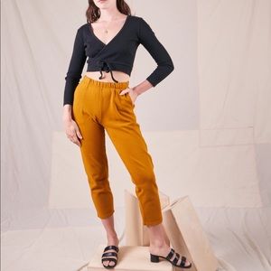 Big Bud Press, Many Colors Easy Pants, Spicy Mistard, XS